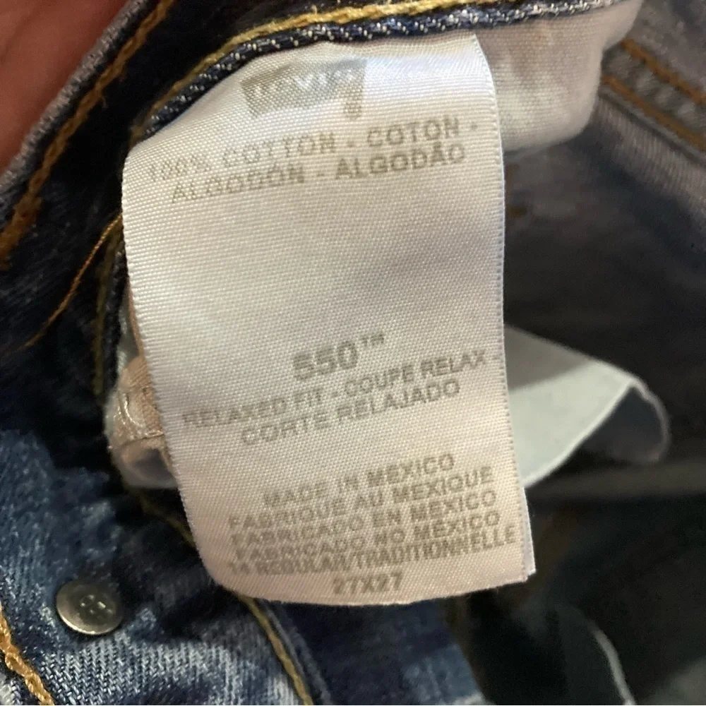 Boys 550 Relaxed Fit Levis Jeans